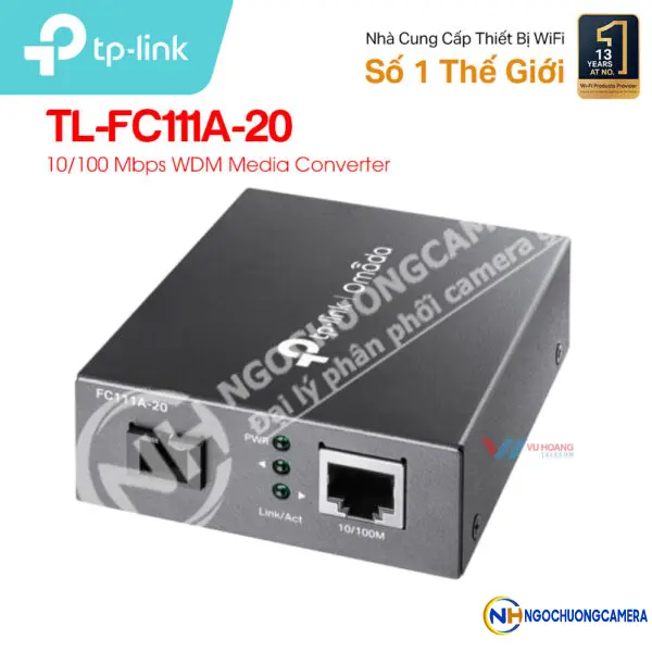 10/100 Mbps WDM Media Converter TP-LINK TL-FC111A-20