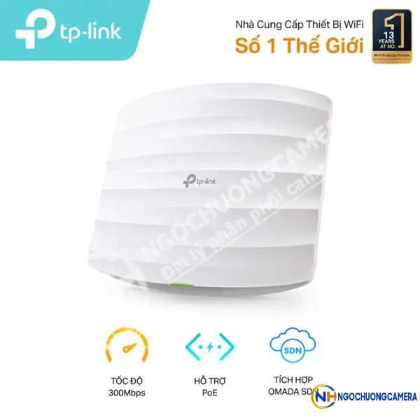 Access Point Gắn Trần Wi-Fi 300 Mbps TP-LINK EAP110