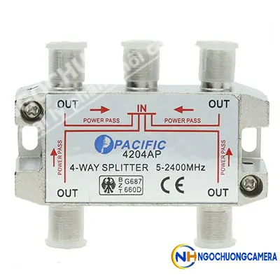 Bộ chia truyền hình cáp PACIFIC 4204AP