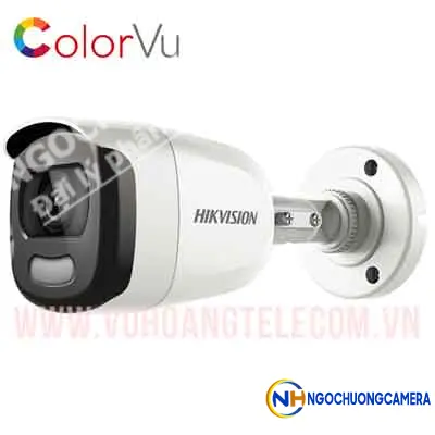 Camera HDTVI ColorVu 2MP HIKVISION DS-2CE10DFT-F