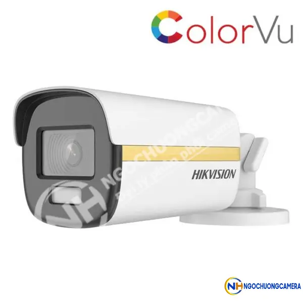 Camera HDTVI ColorVu 2MP HIKVISION DS-2CE12DF3T-FS