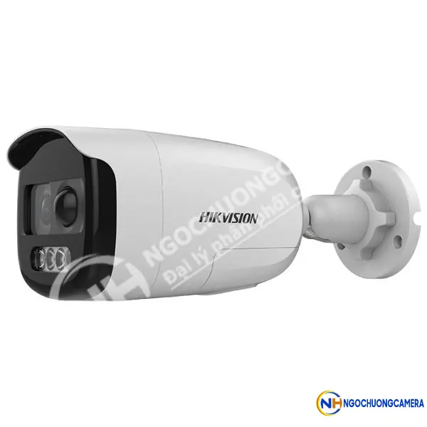 Camera HDTVI Colorvu 2MP HIKVISION DS-2CE12DFT-PIRXOF