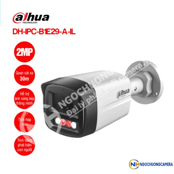 Camera IP 2MP DAHUA DH-IPC-B1E29-A-IL