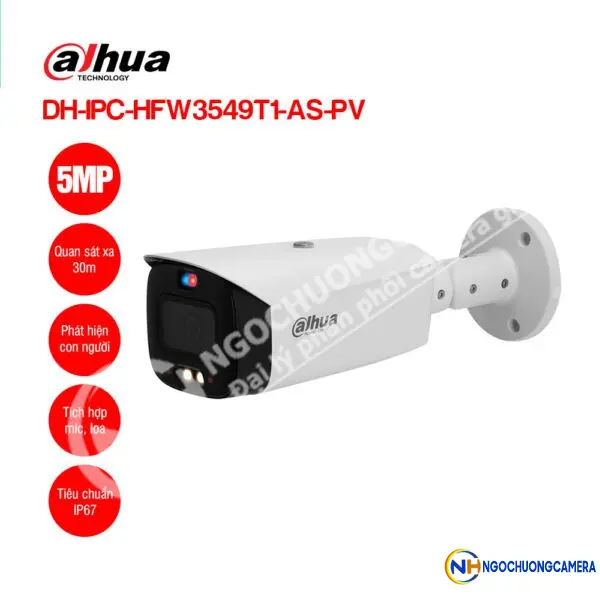 Camera IP 5MP DAHUA DH-IPC-HFW3549T1-AS-PV
