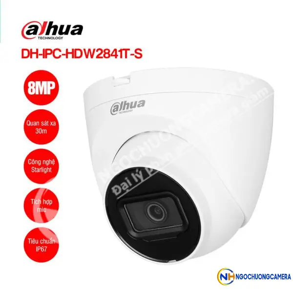 Camera IP 8MP DAHUA DH-IPC-HDW2841T-S