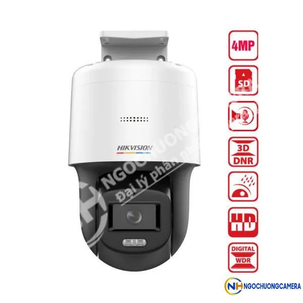 Camera IP speed dome có màu 4MP HIKVISION DS-2DE2C400SCG-E