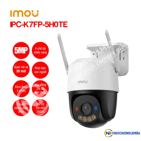 Camera PT Full Color IMOU Cruiser SC 4G 5MP (IPC-K7FP-5H0TE)
