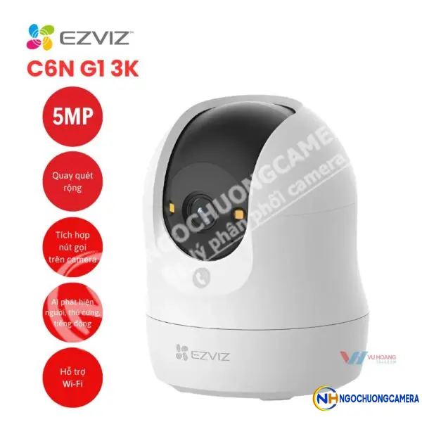 Camera quay quét EZVIZ C6N G1 3K 5MP