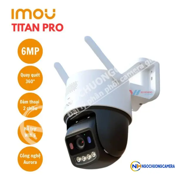 Camera Wifi IMOU TITAN PRO IPC-U7LP-6V0NE 6MP 3K+