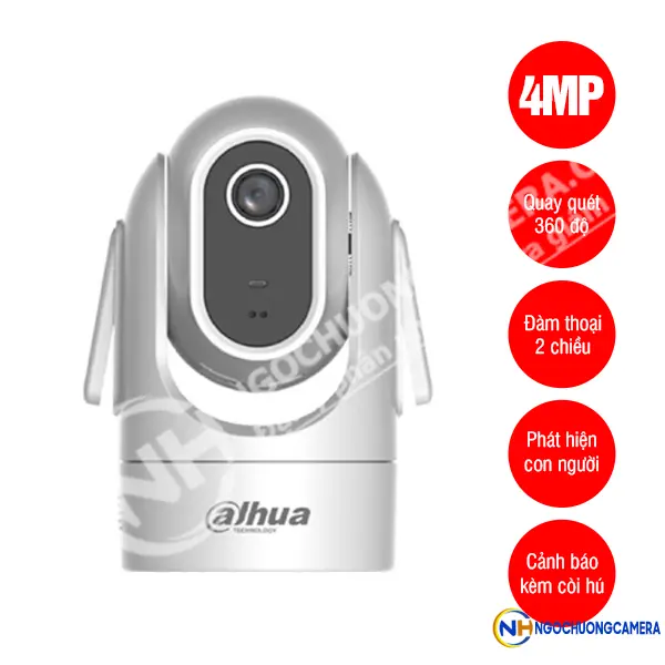 Camera Wifi quay quét trong nhà Hero C1 4MP DAHUA DH-H4C