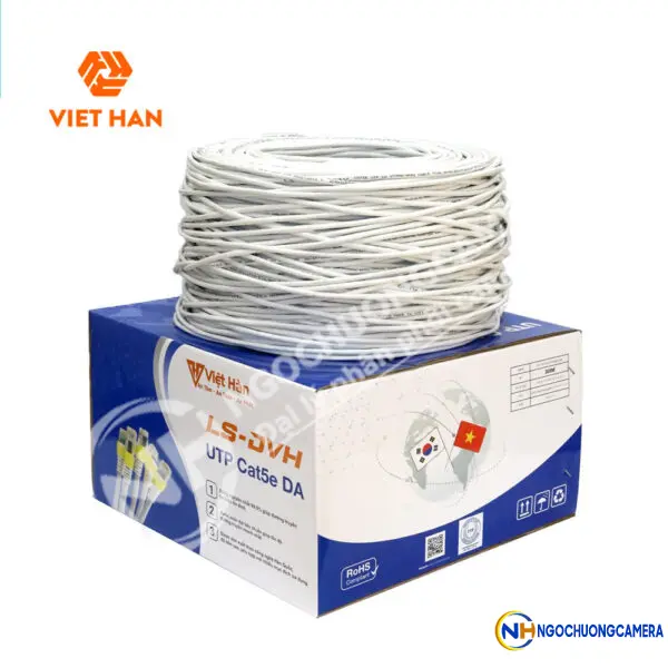 Cáp mạng 305m Việt Hàn CAT.5E UTP DA 25AWG 305m