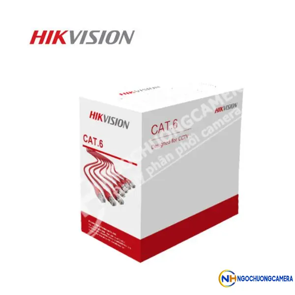 Cáp mạng chuyên dụng CAT6 Hikvision DS-1LN6UTC0