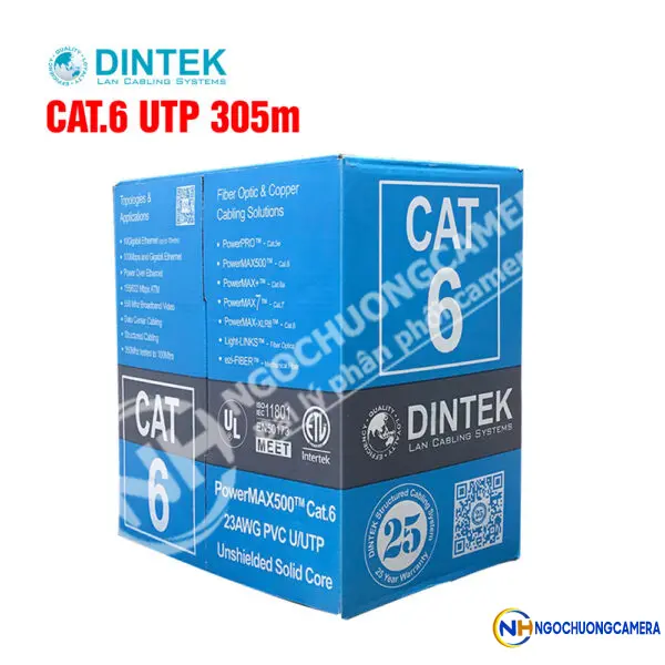 Cáp mạng Dintek CAT.6 UTP 305m (1101-04032)
