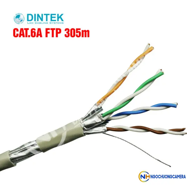 Cáp mạng Dintek CAT.6A FTP 305m (1105-06023)