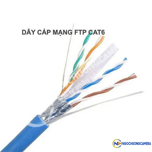 Cáp mạng Việt Hàn CAT.6E FTP 0.57mm