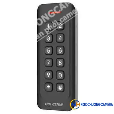Đầu đọc thẻ EM có bàn phím Hikvision DS-K1802EK