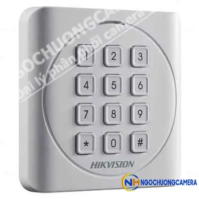 Đầu đọc thẻ Mifare 1 có bàn phím Hikvision DS-K1801MK