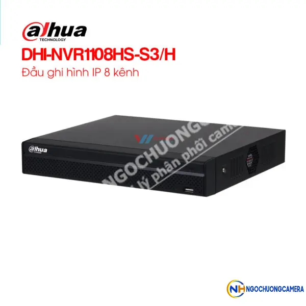 Đầu ghi hình IP 8 kênh Dahua DHI-NVR1108HS-S3/H