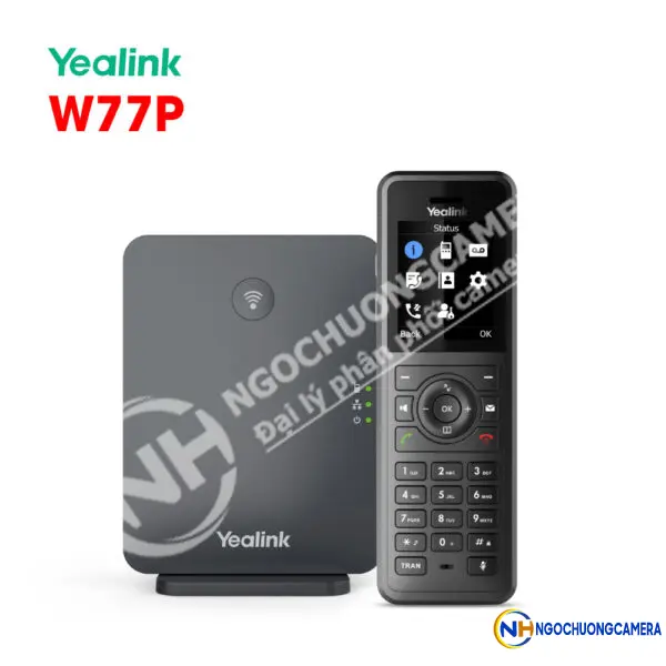 Điện thoại IP Wifi cầm tay Yealink W77P