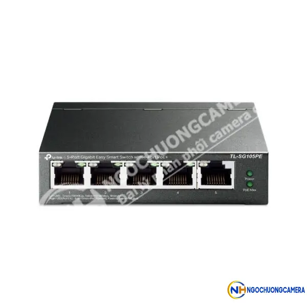 Easy Smart Switch 5 cổng Gigabit TP-LINK TL-SG105PE
