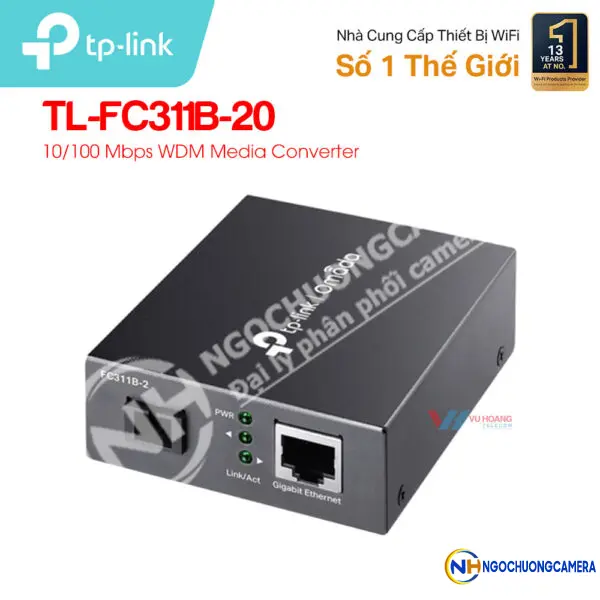 Gigabit WDM Media Converter TP-LINK TL-FC311B-20