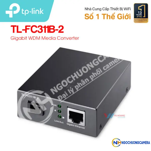 Gigabit WDM Media Converter TP-LINK TL-FC311B-2