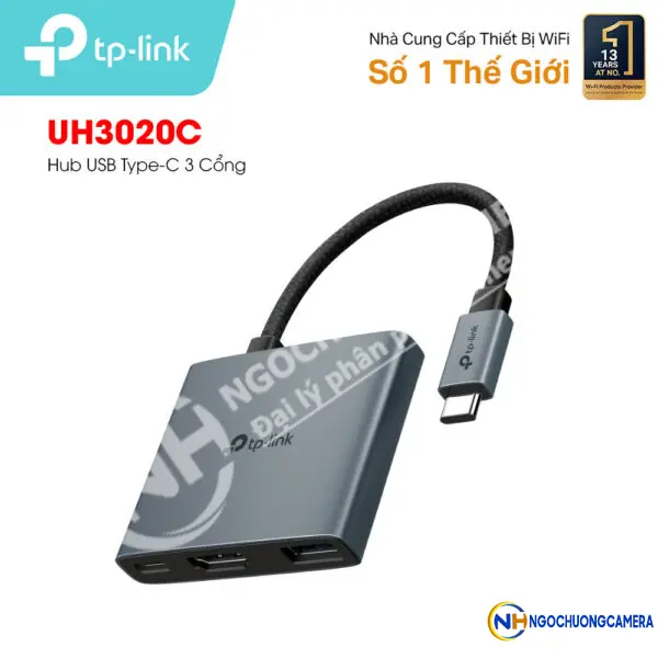 Hub USB type-C 3 cổng TP-Link UH3020C