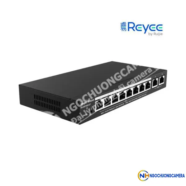 Layer 2 Smart Managed PoE Switch 10 Cổng 10/100/1000BASE-T REYEE RG-ES210GC-LP