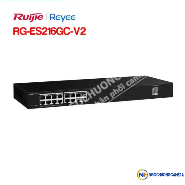 Layer 2 Smart Managed Switch 16 Cổng RUIJIE REEYE RG-ES216GC-V2