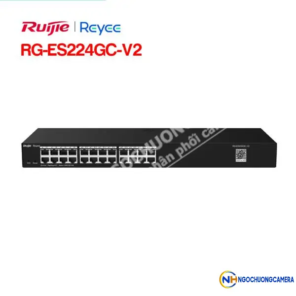 Layer 2 Smart Managed Switch 24 Cổng RUIJIE REEYE RG-ES224GC-V2