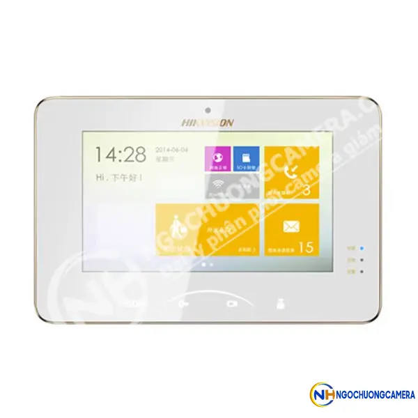 Màn hình chuông cửa cho căn hộ Hikvision HIK-VDM5000-WT