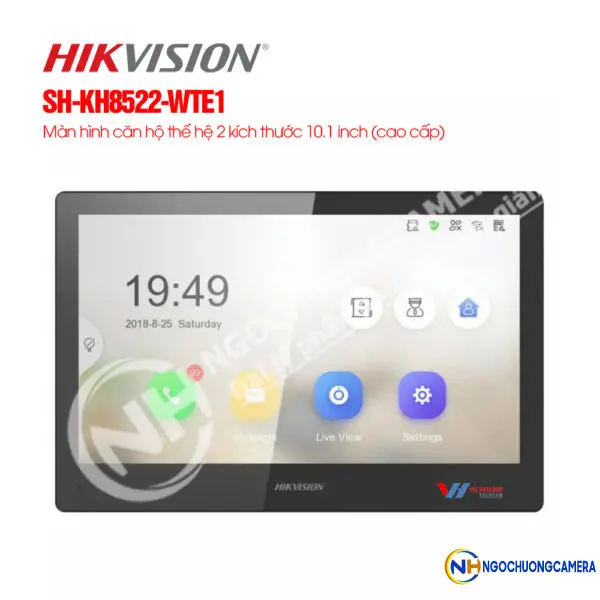 Màn hình chuông cửa IP Hikvision SH-KH8522-WTE1
