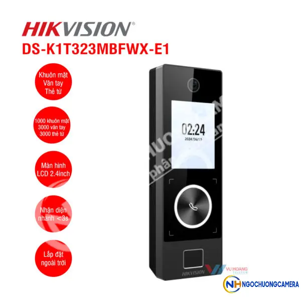 Máy chấm công khuôn mặt HIKVISION DS-K1T323MBFWX-E1
