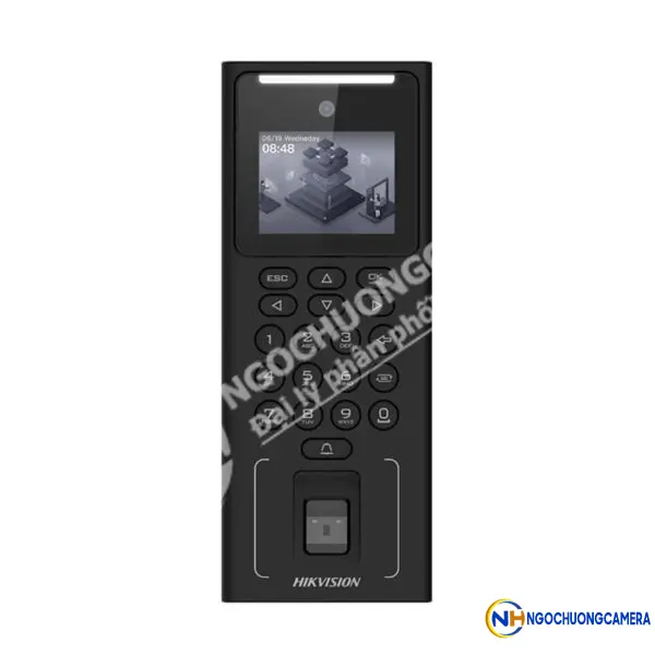 Máy chấm công khuôn mặt, vân tay, thẻ HIKVISION DS-K1T321MFWX