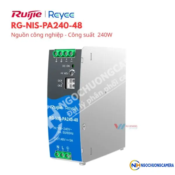 Nguồn công nghiệp Reyee RG-NIS-PA240-48