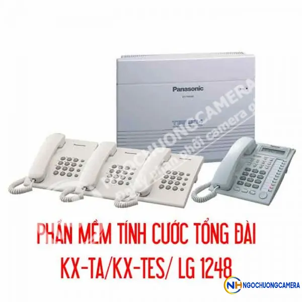 Phần mềm tính cước tổng đài KX-TA/KX-TES/LG 1248