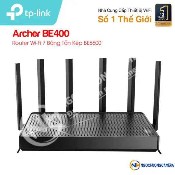 Router Wi-Fi 7 băng tần kép TP-LINK Archer BE400