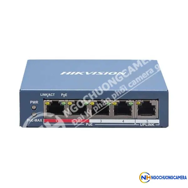 Smart Switch PoE 4 cổng HIKVISION DS-3E1105P-EI