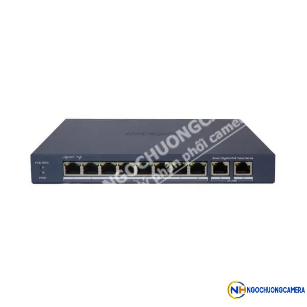 Switch mạng thông minh 8 cổng PoE Gigabit HIKVISION DS-3E1510P-EI/M