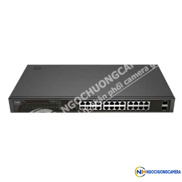 Switch POE 24 cổng RUIJIE RG-ES126G-LP-L