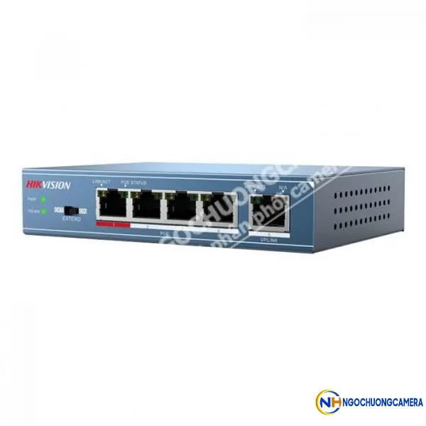 Switch POE 4 cổng 100M HIKVISION DS-3E0105P-E(B)