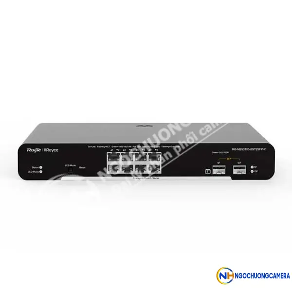 Switch POE 8 cổng RUIJIE REYEE RG-NBS3100-8GT2SFP-P