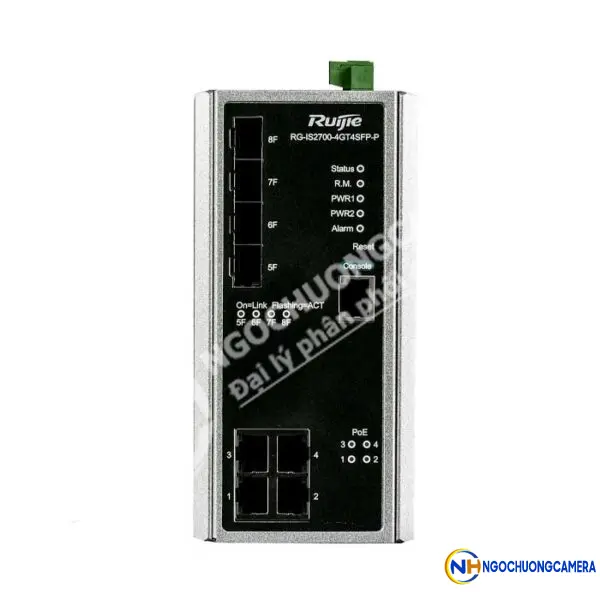 Switch PoE công nghiệp RUIJIE RG-IS2700-4GT4SFP-P
