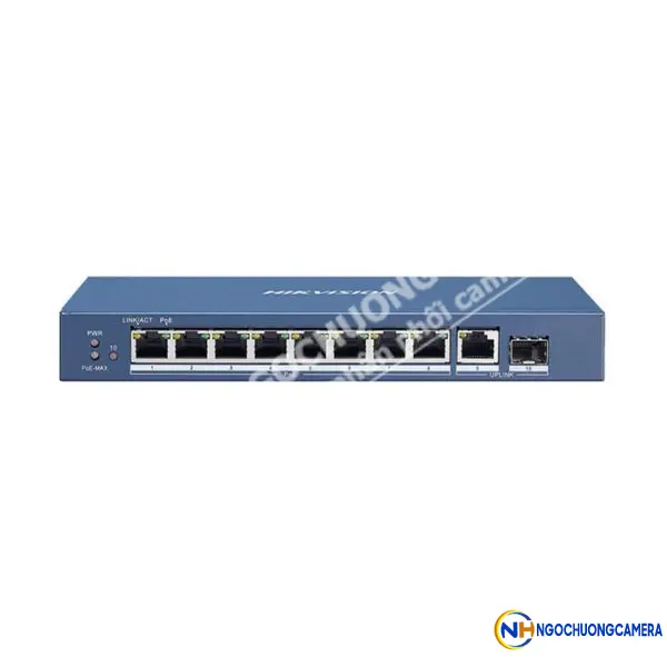 Switch POE GIGABIT 8 cổng Hikvision DS-3E0510P-E
