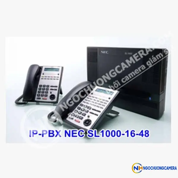 Tổng đài điện thoại IP-PBX NEC SL1000-16-48