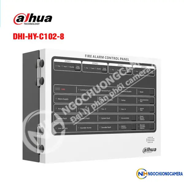 Tủ báo cháy thường 8 kênh Dahua Wisualarm DHI-HY-C102-8