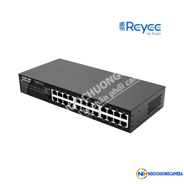Unmanaged switch 24 cổng 10/100/1000 BASE-T Reyee RG-ES124GD